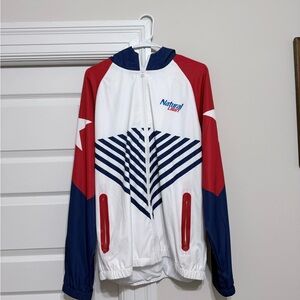 Men’s USA Theme Natty Light Windbreaker Jacket